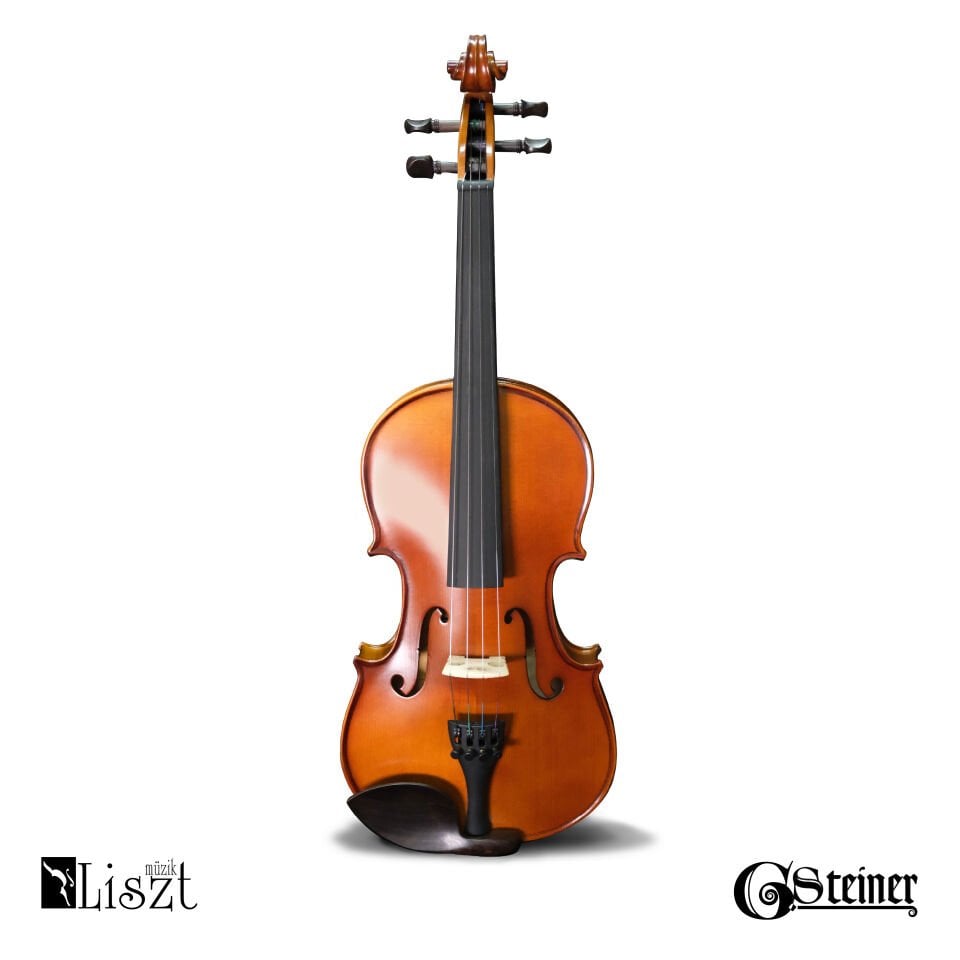 G. Steiner VFV-014 1/4 Masif, Abanoz Burgulu Öğrenci Kemanı