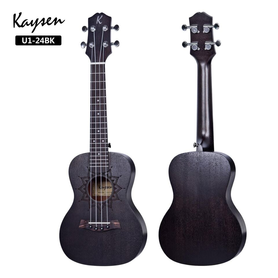 Kaysen U1-24BK Siyah Concert Ukulele