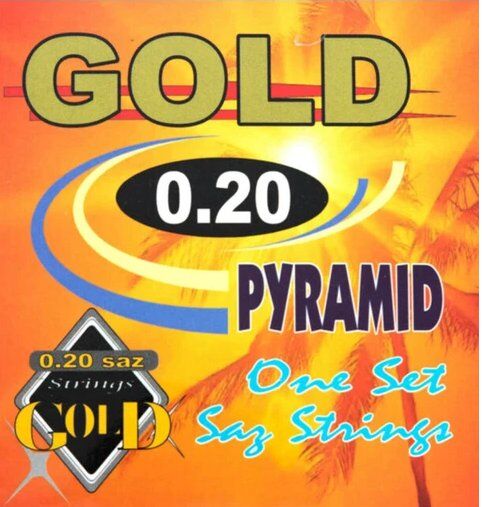 Gold Pyramid 0,20 Uzun Sap Bağlama Teli