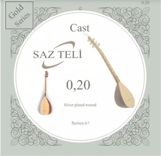 Cast 0,20 Uzun Sap Bağlama Teli