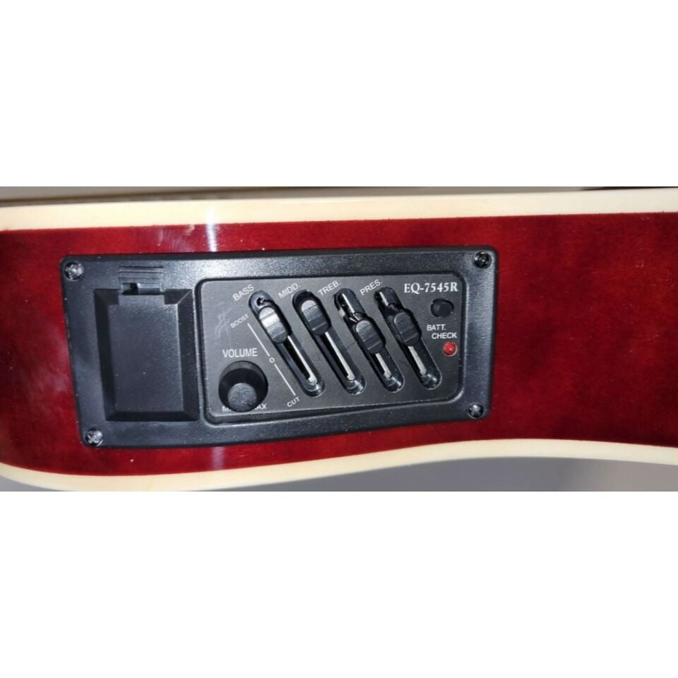 Freedom AG-500TCE Elektro Akustik Gitar