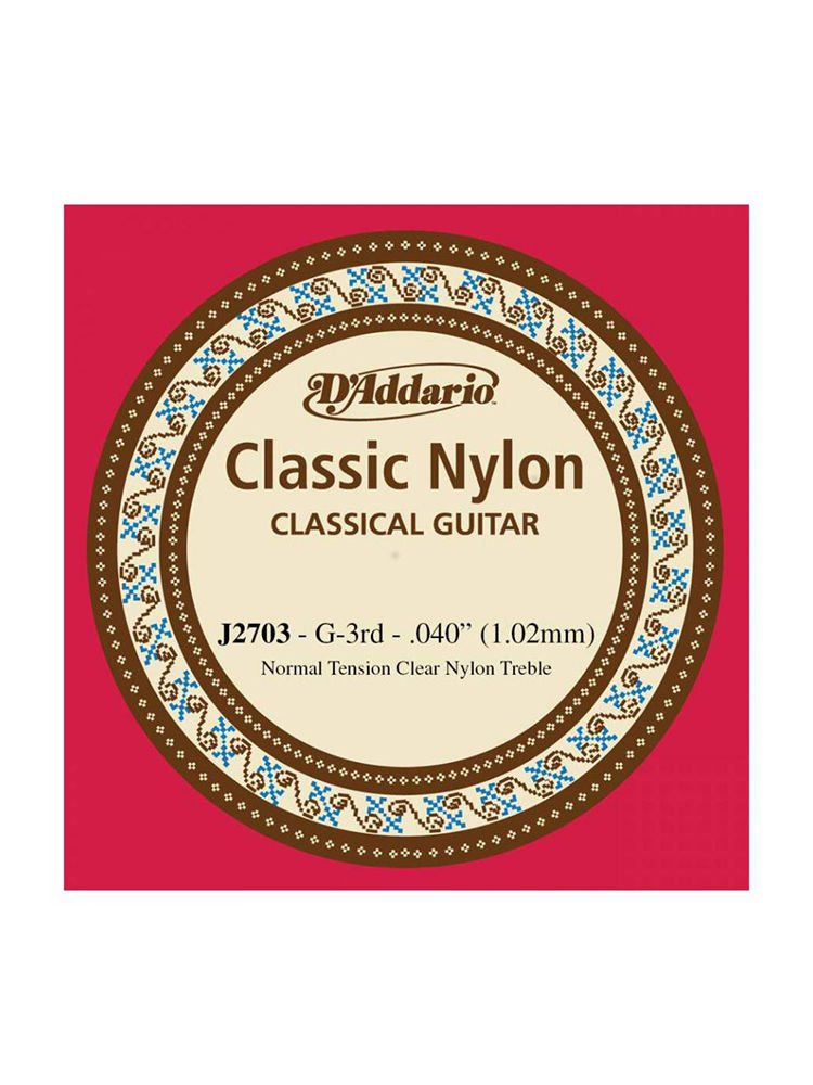 D'addario J2703 Klasik Gitar Sol (G) Tek Tel