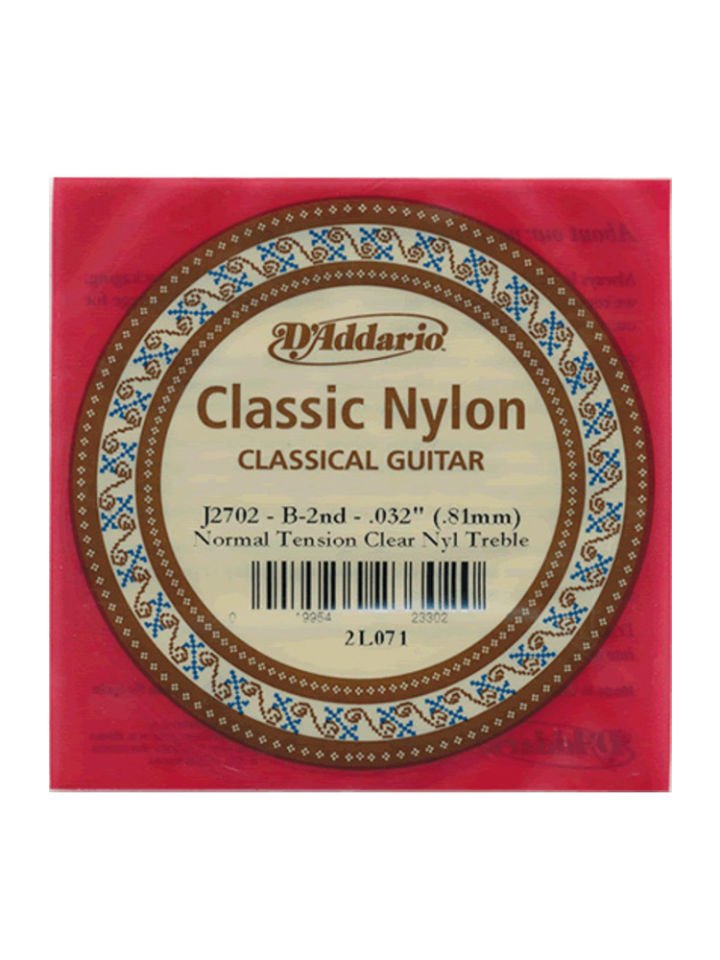 D'addario J2702 Klasik Gitar Si (B) Tek Tel
