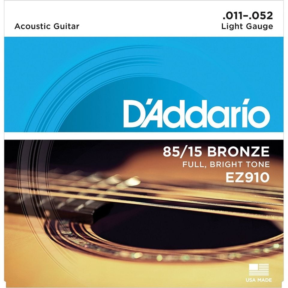 D'addario EZ910 Akustik Gitar Takım Tel (011-052)
