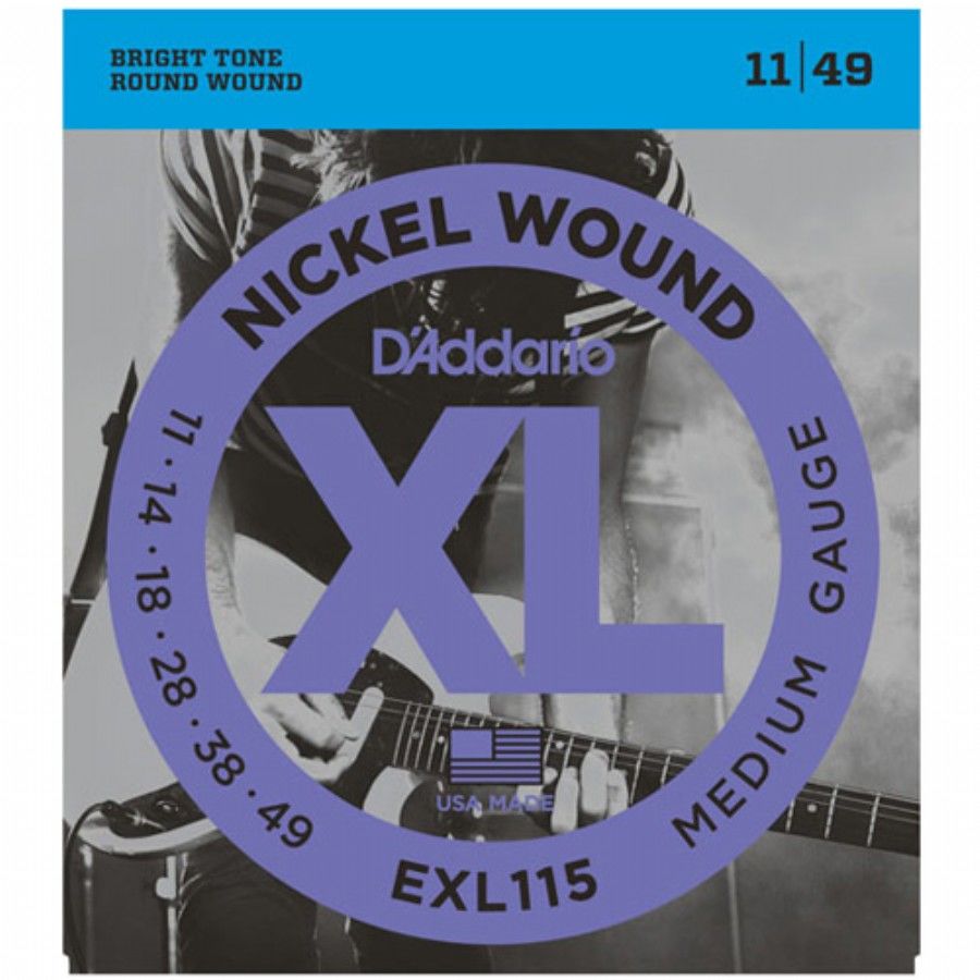 D'addario EXL115 Elektro Gitar Takım Tel (11-49)