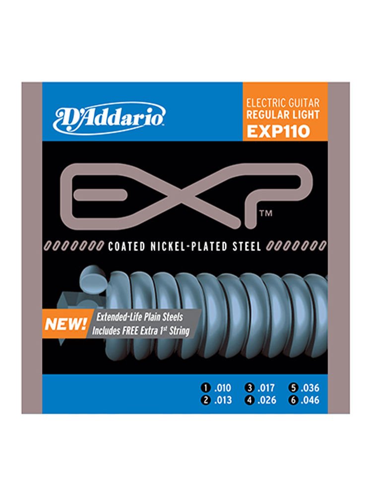 D'Addario EXP110 Elektro Gitar Teli (10-46)