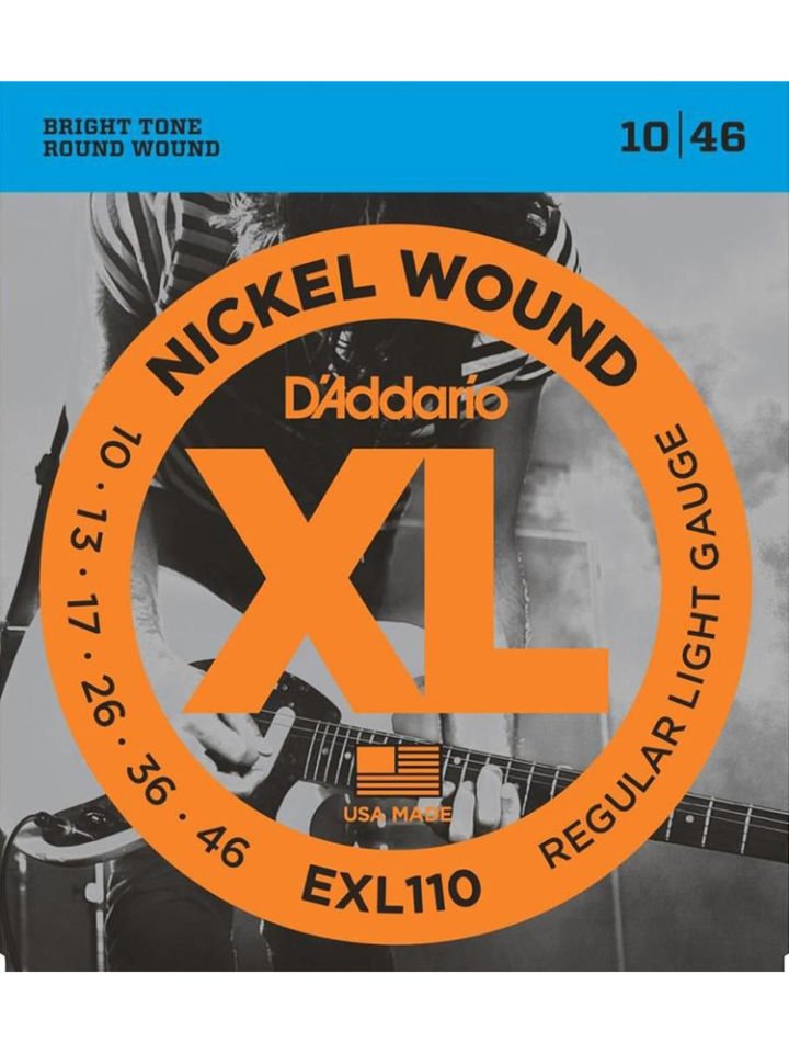 D'Addario EXL110 Elektro Gitar Teli (10-46)