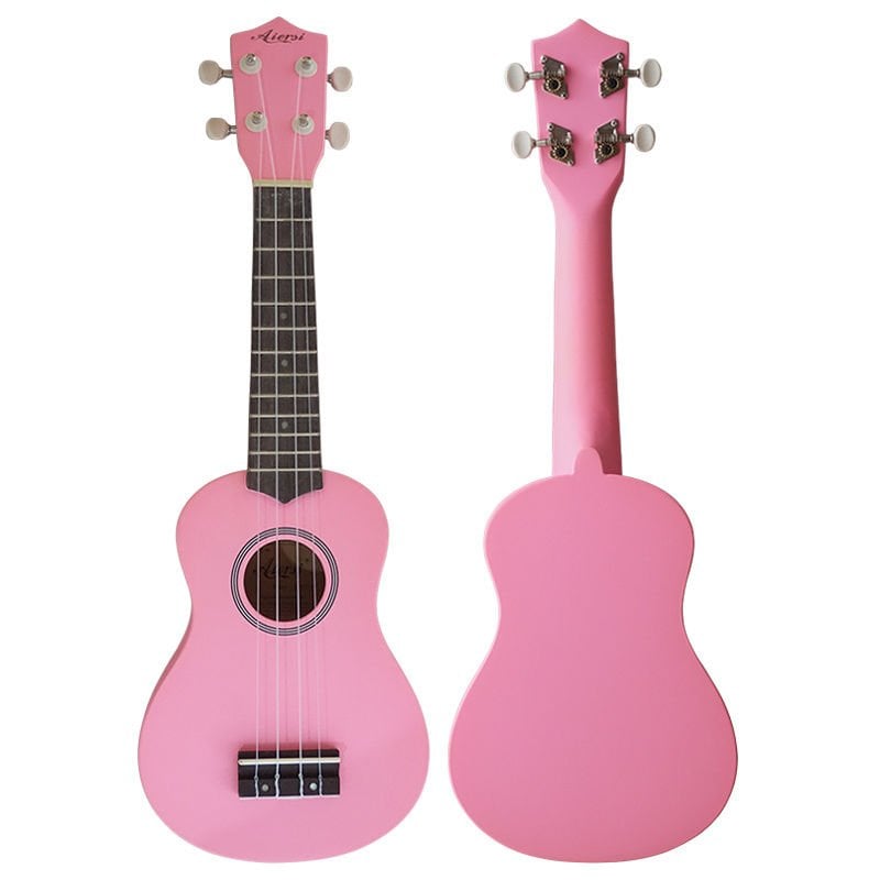 Aiersi SU001M-BR Pembe Soprano Ukulele