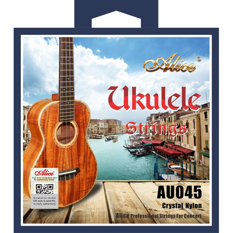 Alice AUO45 Concert Ukulele Takım Tel