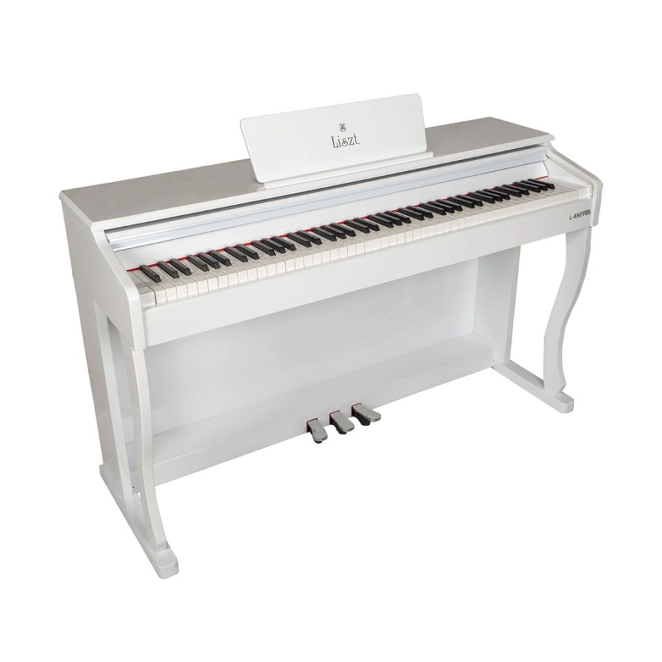 Liszt L-690FMR Fonksiyonlu Beyaz Dijital Piyano
