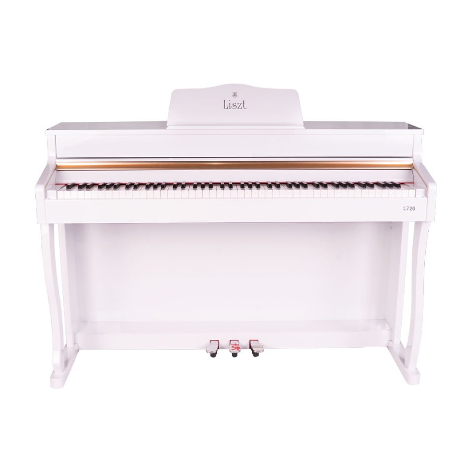 Liszt L-720 Beyaz Parlak Dijital Piyano