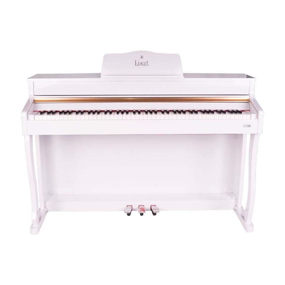 Liszt L-720 Beyaz Parlak Dijital Piyano