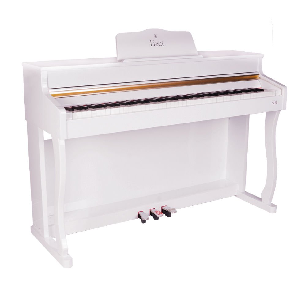Liszt L-720 Beyaz Parlak Dijital Piyano