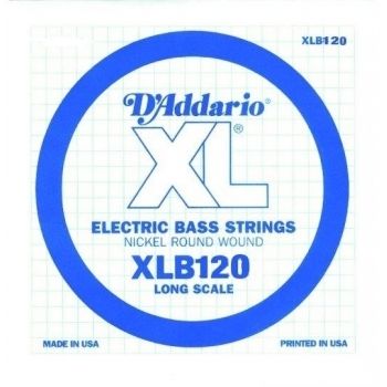 D'Addario XLB120 Bas Gitar Tek Tel