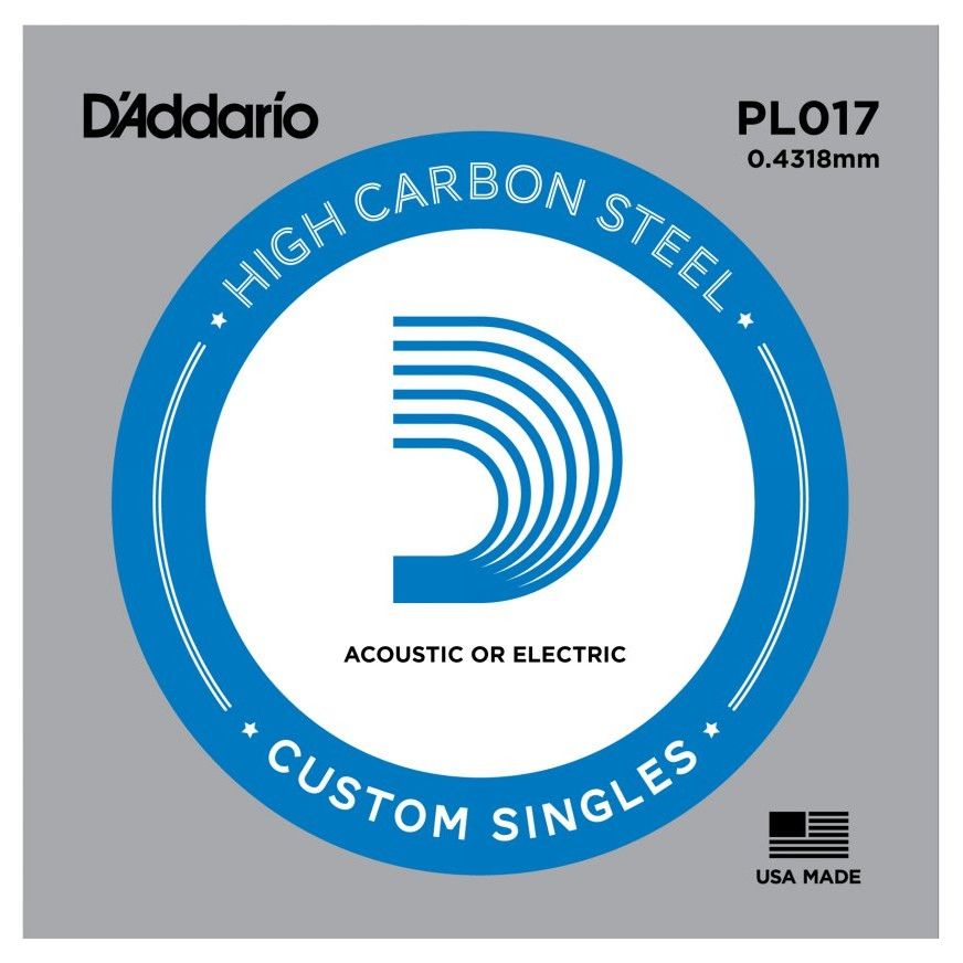 D'Addario PL017 Elektro & Akustik Tek Tel