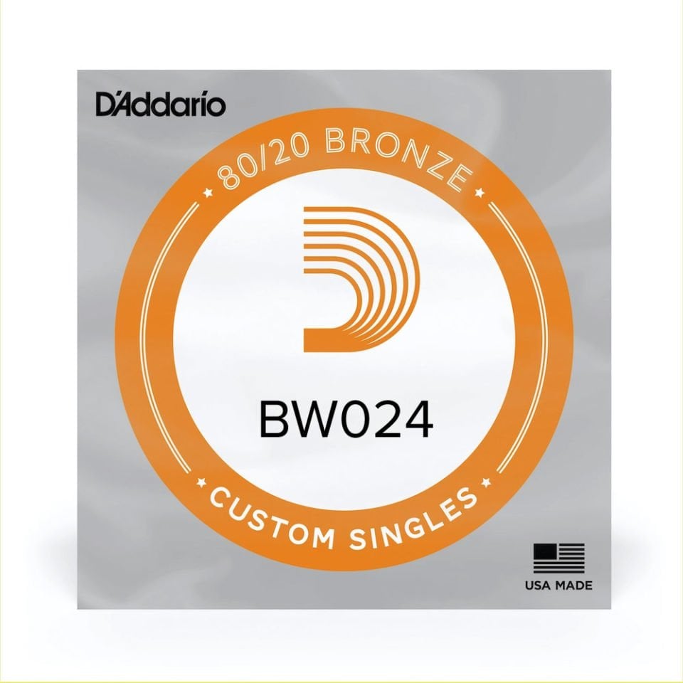 D'addario BW024 Akustik Gitar Tek Tel