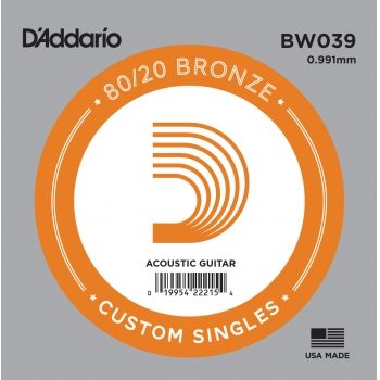 D'addario BW039 Akustik Gitar Tek Tel