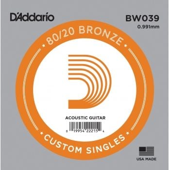 D'addario BW039 Akustik Gitar Tek Tel