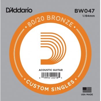 D'addario BW047 Akustik Gitar Tek Tel