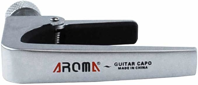Aroma AC-11 Akustik Gitar Kapo - Gümüş