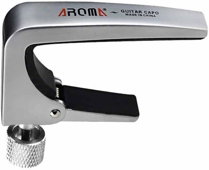 Aroma AC-11 Akustik Gitar Kapo - Gümüş