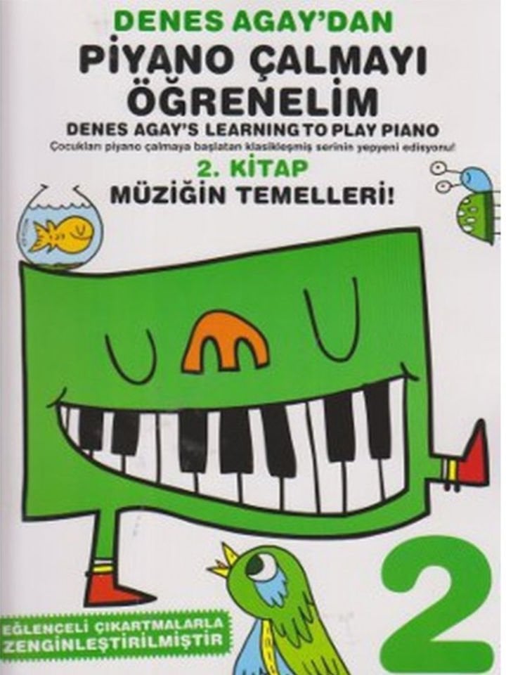 Denes Agay’dan Piyano Çalmayı Öğrenelim 2. Kitap