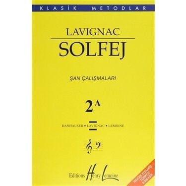 Lavignac Solfej Şan Çalışmaları 2A